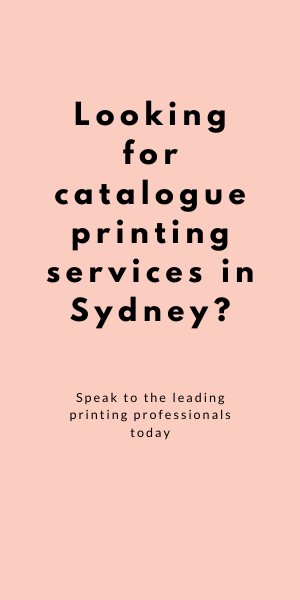 Catalogue Printing Sydney